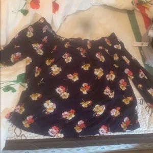 Long sleeve with flowers